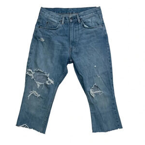 LEVI’S ORANGE TAG COTTON DISTRESSED JEANS SIZE 30